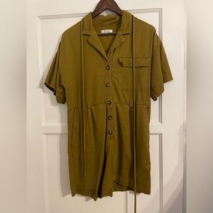 Olive green romper